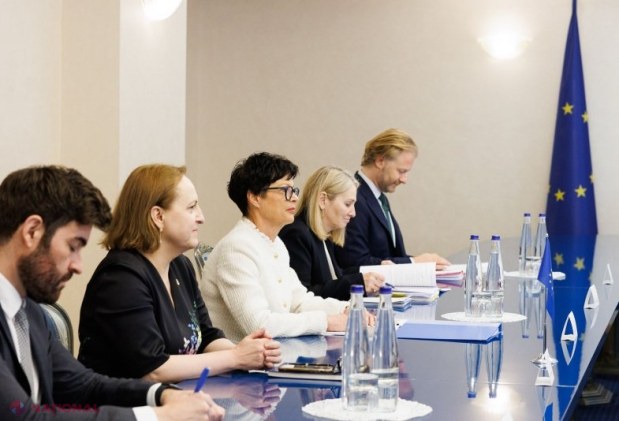 Maia Sandu și comisara europeană Marta Kos, discuții la Chișinău despre reforme și deschiderea capitolelor de negociere pentru aderarea la UE