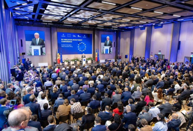 Peste 1 miliard de euro pentru Republica Moldova, anunțați la conferința de investiții UE-Moldova de la Chișinău