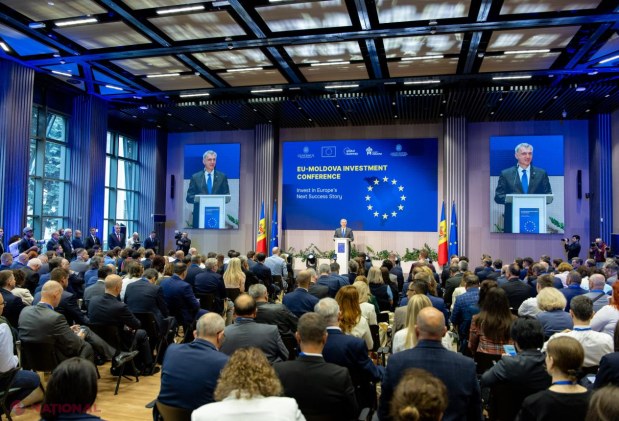 Peste 1 miliard de euro pentru Republica Moldova, anunțați la conferința de investiții UE-Moldova de la Chișinău