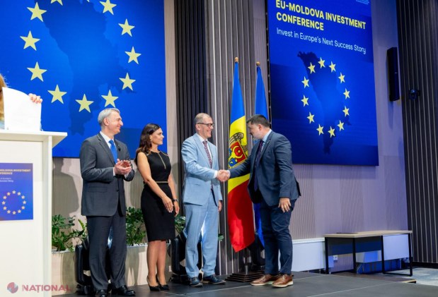 Peste 1 miliard de euro pentru Republica Moldova, anunțați la conferința de investiții UE-Moldova de la Chișinău