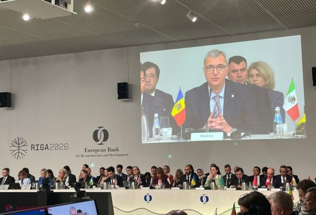 Eugeniu Osmochescu promovează la Riga investițiile și integrarea europeană a Republicii Moldova la reuniunea anuală a BERD