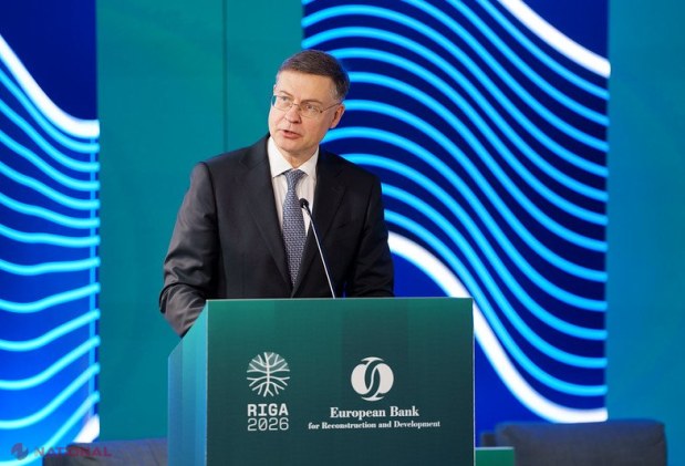Eugeniu Osmochescu promovează la Riga investițiile și integrarea europeană a Republicii Moldova la reuniunea anuală a BERD