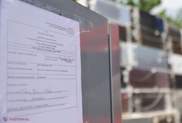 EcoVoucher impulsionează reciclarea: peste 300 de tone de frigidere și mașini de spălat vechi, colectate în Moldova