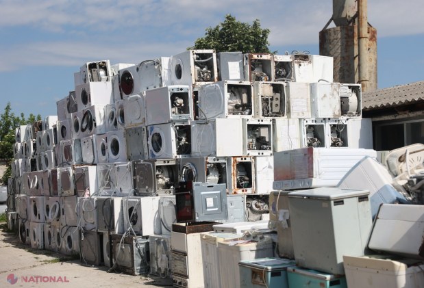 EcoVoucher impulsionează reciclarea: peste 300 de tone de frigidere și mașini de spălat vechi, colectate în Moldova