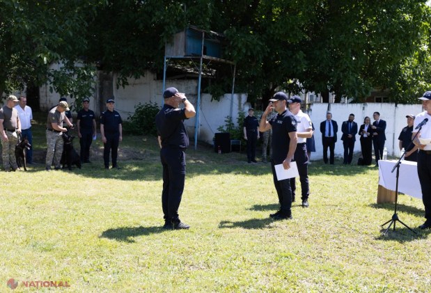 Polițiștii chinologi ai IGP, premiați de Ziua Internațională a Chinologului pentru misiunile alături de câinii de serviciu