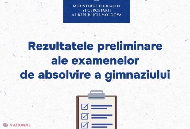 Rezultate preliminare stabile la examenele de absolvire a gimnaziului din 2026, cu mai puține fraude față de 2025