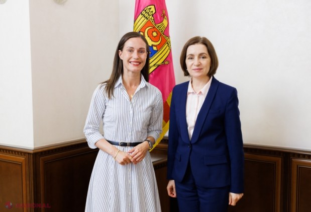 Maia Sandu, discuții la Chișinău cu Sanna Marin despre reforme interne și parcursul european al Republicii Moldova