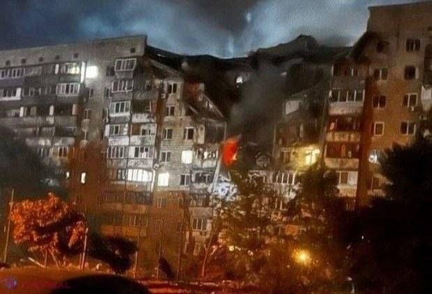 Noapte de foc la Kiev: Rusia loveşte capitala Ucrainei cu un nou val de rachete şi drone