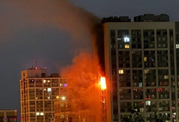 Atacuri cu drone și rachete rusești asupra Kievului: cel puțin patru morți și 18 răniți