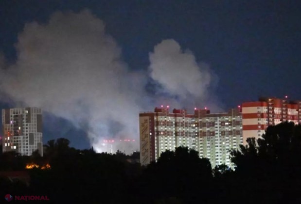Rusia lansează un nou atac cu rachetă balistică asupra Kievului: incendii puternice în două districte ale capitalei ucrainene