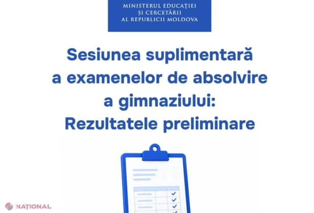 Rezultatele preliminare ale sesiunii suplimentare la examenele de absolvire a gimnaziului 2026: rate de promovare, contestații și o nouă șansă în august