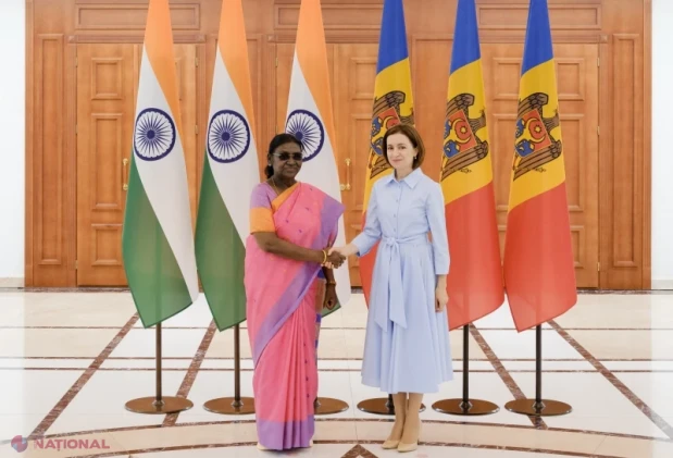 Maia Sandu și Președinta Indiei, Droupadi Murmu, deschid o nouă etapă în relația moldo-indiană: investiții, locuri de muncă și acces la piața de 1,4 miliarde de consumatori