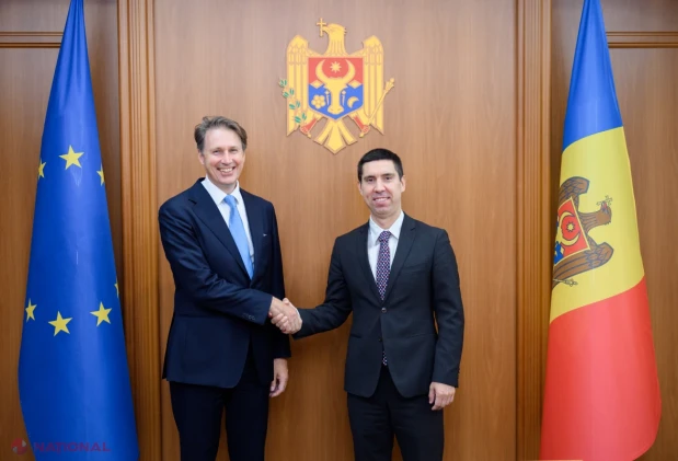 Mihai Popșoi, întrevedere de rămas-bun cu ambasadorul Regatului Țărilor de Jos, la final de mandat în Republica Moldova