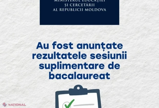 Rata de promovare la bacalaureat urcă la 81,78% după sesiunea suplimentară, 916 candidați trec examenul