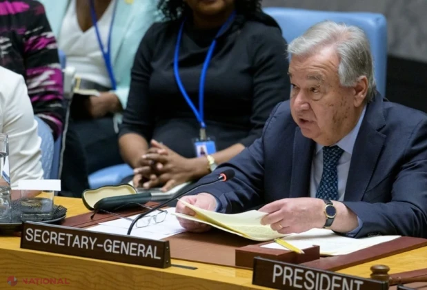Antonio Guterres avertizează că Orientul Mijlociu a scăpat de sub control și se află la marginea inimaginabilului în fața Consiliului de Securitate ONU
