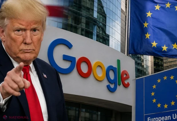 Trump atacă UE pentru amenda uriașă dată Google și promite o anchetă de răspuns din partea SUA