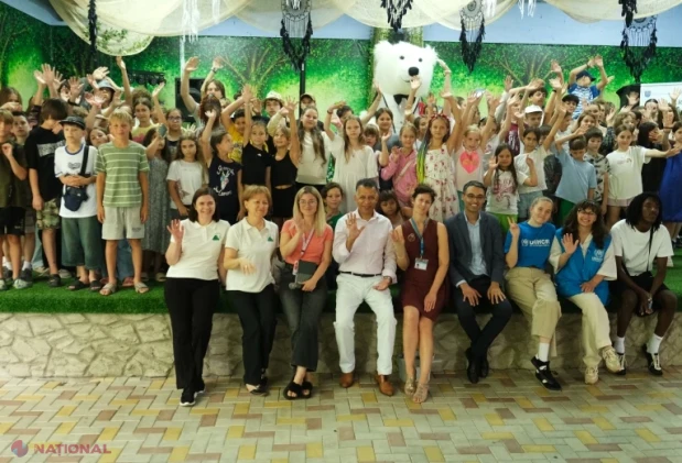 Tabără de vară la „Speranța”: 240 de copii de pe malul stâng al Nistrului și refugiați, reuniți de Ministerul Educației pentru incluziune și dialog intercultural