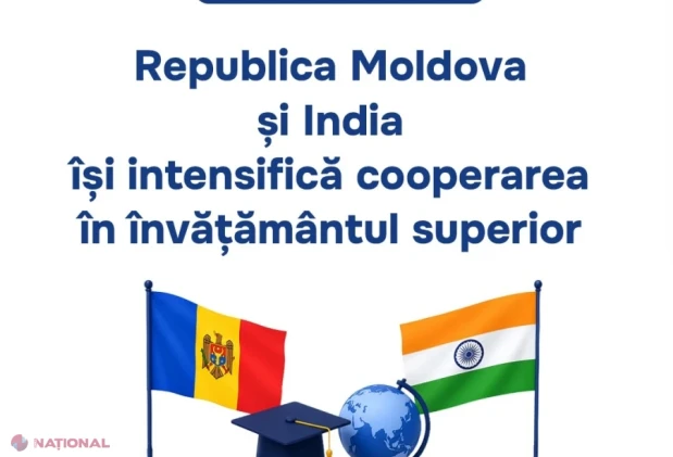 Moldova și India își consolidează parteneriatul pentru dezvoltarea învățământului superior și a cooperării academice