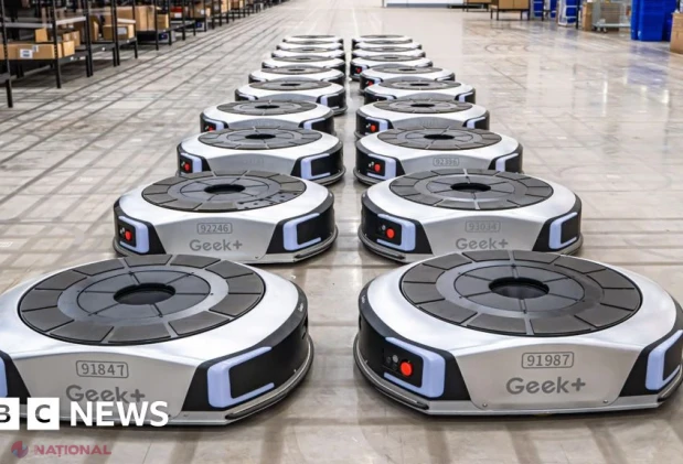 Armata de roboți chinezești care schimbă din temelii retailul britanic