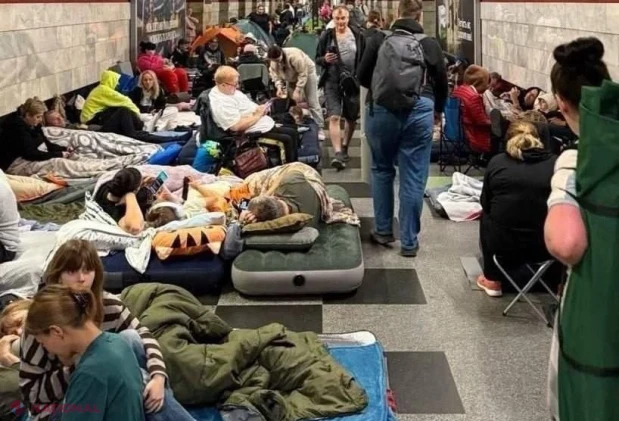 Kievul sub tirul rachetelor: mii de ucraineni se simt abandonaţi între adăposturi nefuncţionale, birocraţie şi nopţi petrecute în metrou