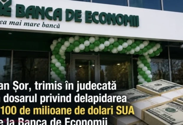Ilan Șor, trimis în instanță pentru delapidarea a 100 de milioane de dolari de la Banca de Economii