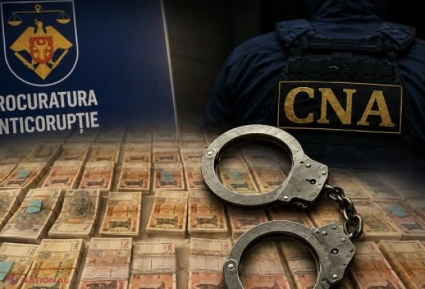 Șef de direcție AIPA, reținut de PA și CNA pentru trafic de influență și mită de 130.000 lei