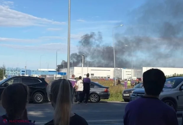 Incendiu la un depozit Wildberries din Ekaterinburg după un nou atac ucrainean cu drone
