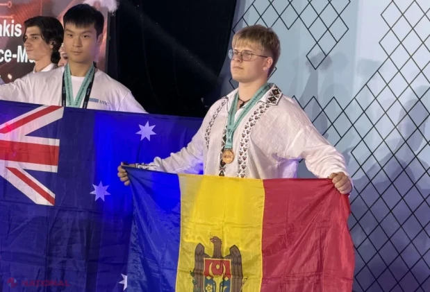 Elevii din Republica Moldova, debut de succes la Olimpiada Internațională de Inteligență Artificială: o medalie de argint și două de bronz la Astana