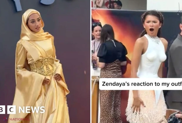 Zendaya uimită pe covorul roșu de creatoarea cu hijab care concurează Hollywood-ul cu ținutele ei virale