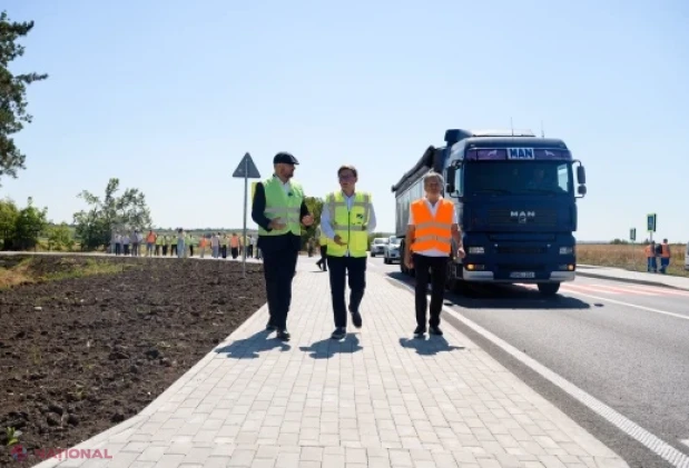 Drumul Arionești – Otaci, reabilitat la standarde europene pe aproape 10 kilometri în nordul țării