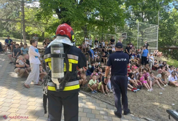 IGSU instruiește 28 de mii de copii din taberele de vară pentru o vacanță în siguranță