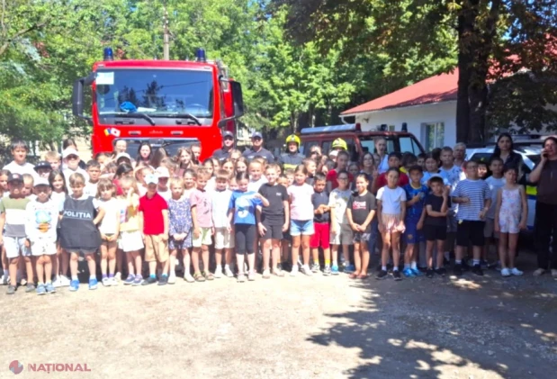 IGSU instruiește 28 de mii de copii din taberele de vară pentru o vacanță în siguranță