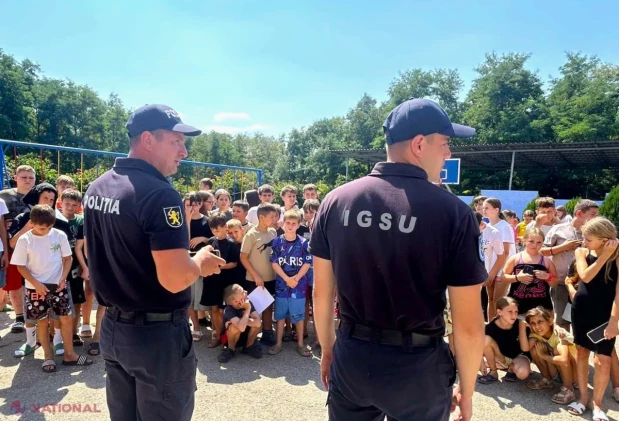 IGSU instruiește 28 de mii de copii din taberele de vară pentru o vacanță în siguranță