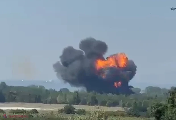Avion F-16 al armatei turce se prăbușește lângă Istanbul în timpul unui zbor de antrenament, pilotul se salvează prin catapultare