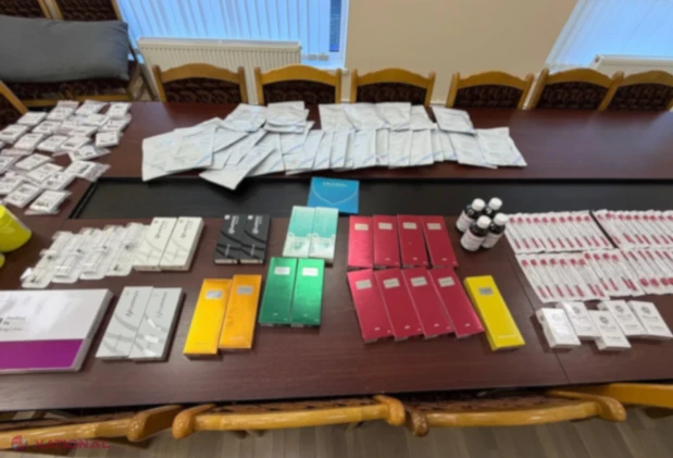 Preparate injectabile și consumabile ascunse, depistate de vameși într-un microbuz din Ucraina la Tudora