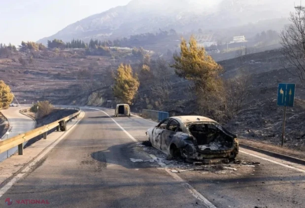 Incendiul de pe litoralul Croației: un mort, 40 de răniți, pagube uriașe și mii de oameni evacuați