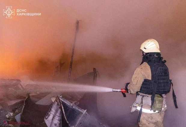 Atac masiv cu rachete balistice și drone asupra Ucrainei: un mort și mai mulți răniți la Krivoi Rog, incendii și explozii în Kiev