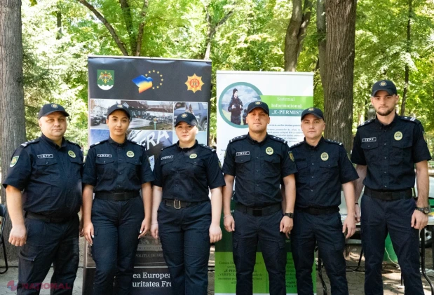 Polițiștii de frontieră, în dialog direct cu tinerii la Festivalul Tineretului din Chișinău