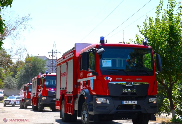 Pompierii moldoveni, onorați la Chișinău după misiunea reușită de lichidare a incendiilor forestiere din Grecia