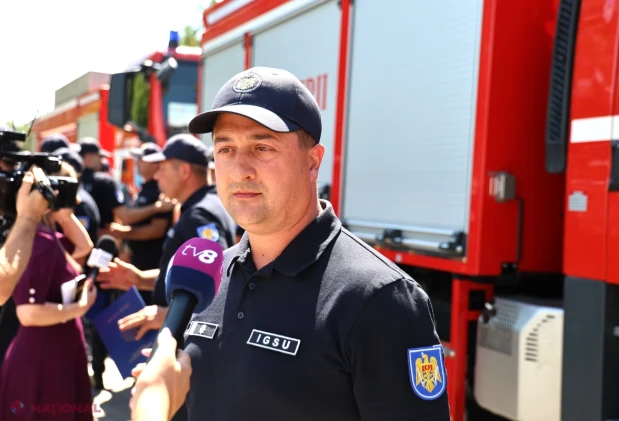 Pompierii moldoveni, onorați la Chișinău după misiunea reușită de lichidare a incendiilor forestiere din Grecia