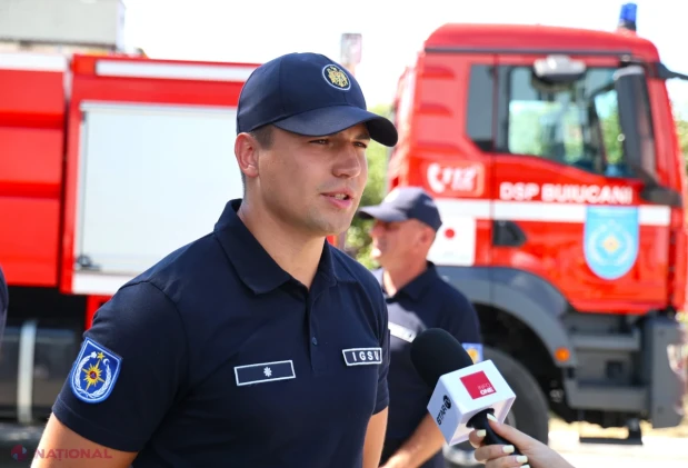 Pompierii moldoveni, onorați la Chișinău după misiunea reușită de lichidare a incendiilor forestiere din Grecia