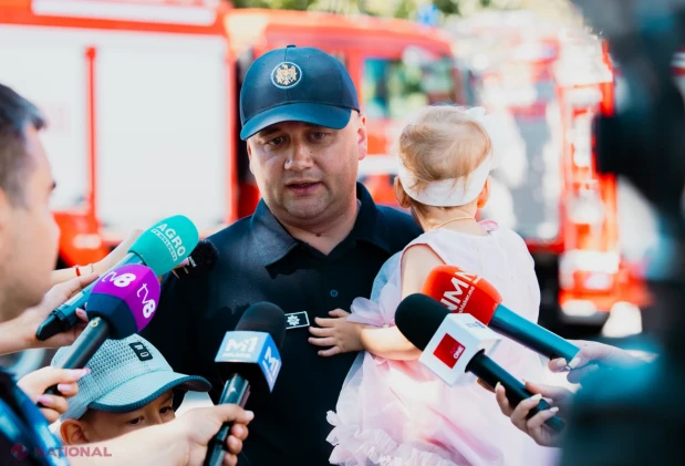Pompierii moldoveni, onorați la Chișinău după misiunea reușită de lichidare a incendiilor forestiere din Grecia