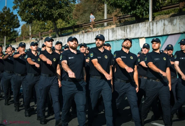 Polițiștii de frontieră își desăvârșesc pregătirile pentru parada de Ziua Independenței din 27 august