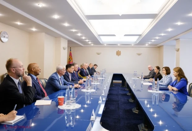 Maia Sandu consolidează parteneriatul cu Washington: întâlnire la Chișinău cu o importantă delegație bipartizană a Congresului SUA