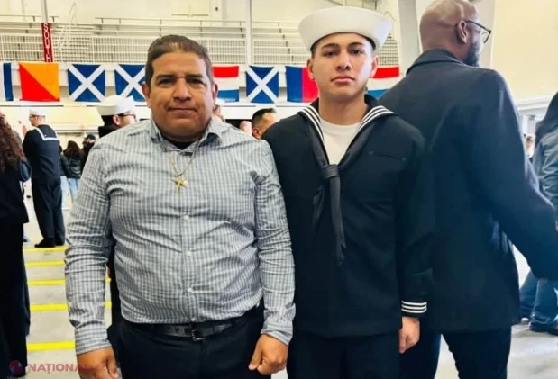 Tatăl imigrant al unui marinar de pe portavionul USS Abraham Lincoln, reținut de autoritățile americane chiar înainte ca fiul său să revină din misiunea în Orientul Mijlociu