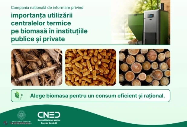 Campanie națională pentru biocombustibili solizi: alternativă la gazele naturale și motor pentru economia locală în Republica Moldova