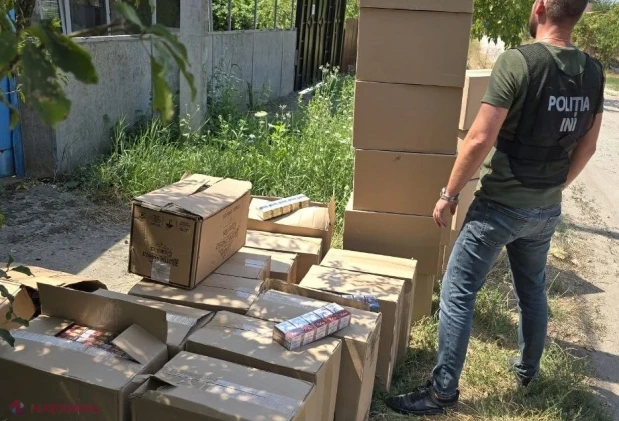 Contrabandiști prinși cu 1,9 milioane de țigarete în nordul țării: prejudiciu de peste 4,3 milioane de lei