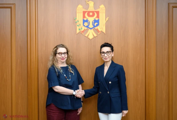 Corina Călugăru discută cu noul șef al Oficiului Consiliului Europei la Chișinău despre prioritățile cooperării cu Republica Moldova