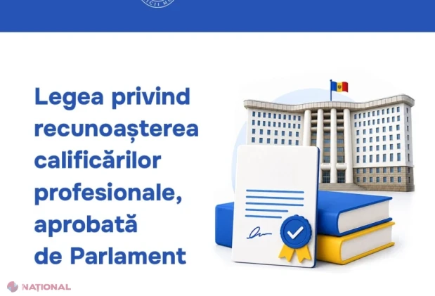 Parlamentul dă undă verde recunoașterii automate a calificărilor profesionale obținute peste hotare în Moldova