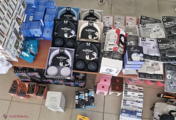 Lot comercial de mărfuri nedeclarate, descoperit în microbuz venit din Franța la vama Lipcani